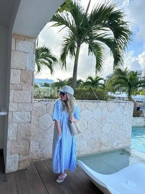 Vanessa Bruno Striped Brooklyn Dress